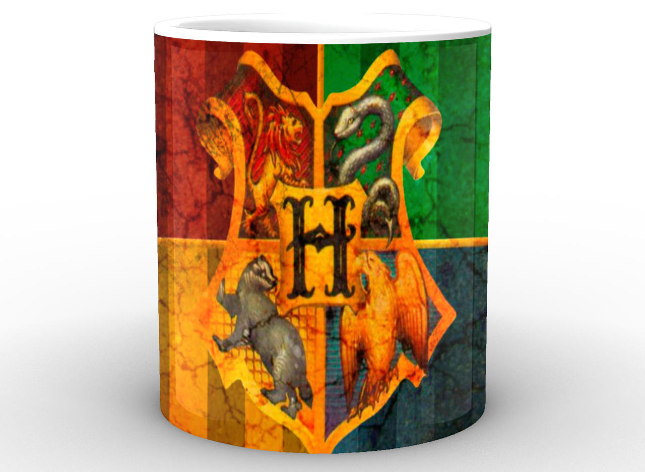 

Кружка GeekLand Harry Potter Гарри Поттер факультеты HP.02.079, Белый