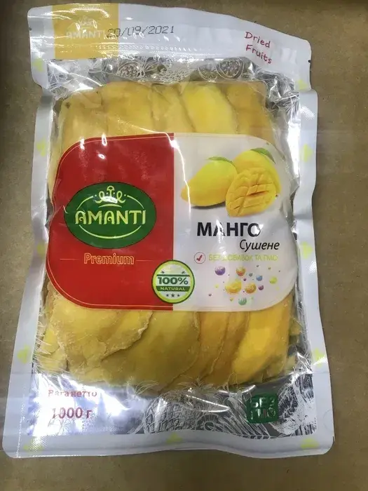 

Манго сушеное AMANTI, 1 кг