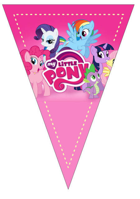 

Флажки вымпелы "Little Pony" . Длина 2,5 метра