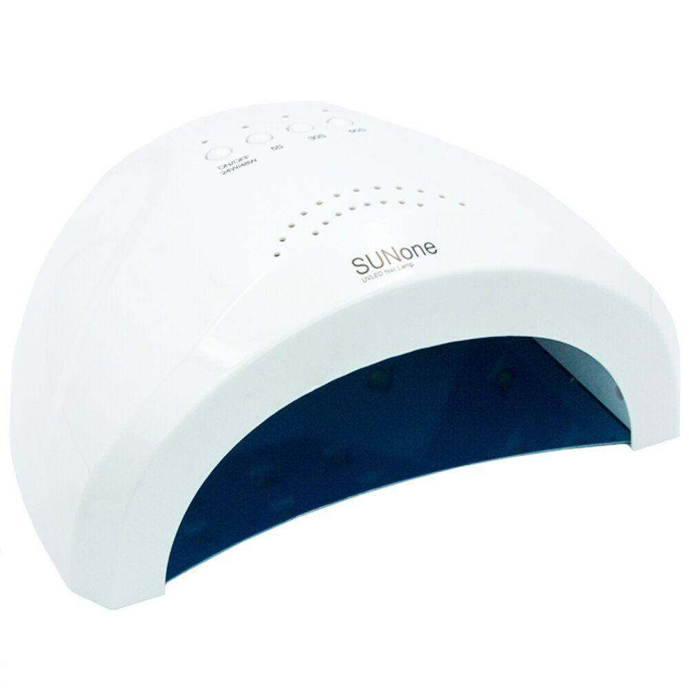 

Гибридная лампа Sun One для сушки ногтей UV/LED 48w Белый