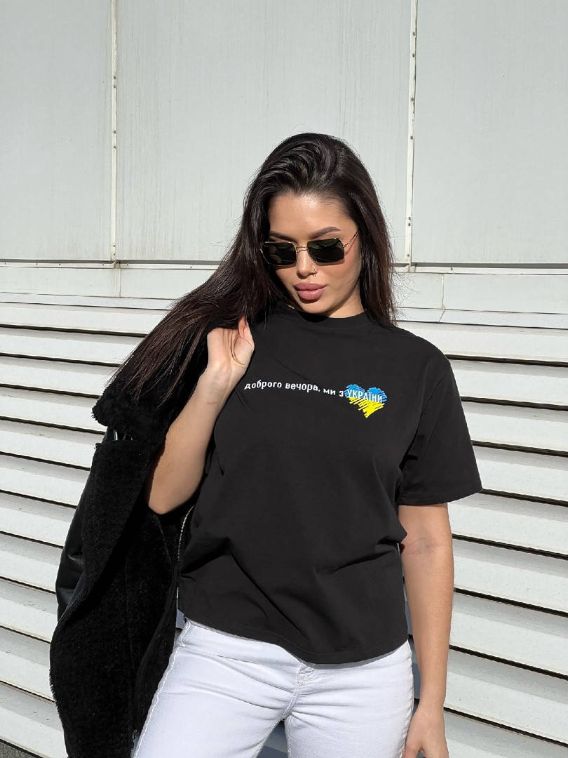 

Футболка женская трикотаж турция (S-XL) "INELLA" недорого от прямого поставщика, Черный