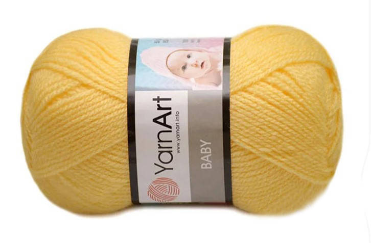 

YarnArt Baby, Банан №315, Желтый
