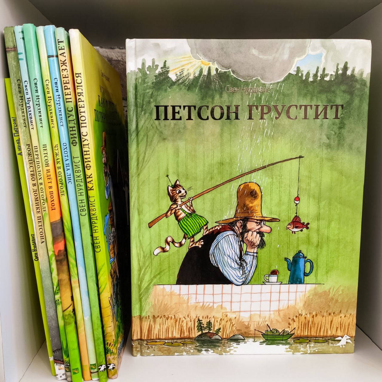 

Книга детская. Петсон грустит. Свен Нурдквист