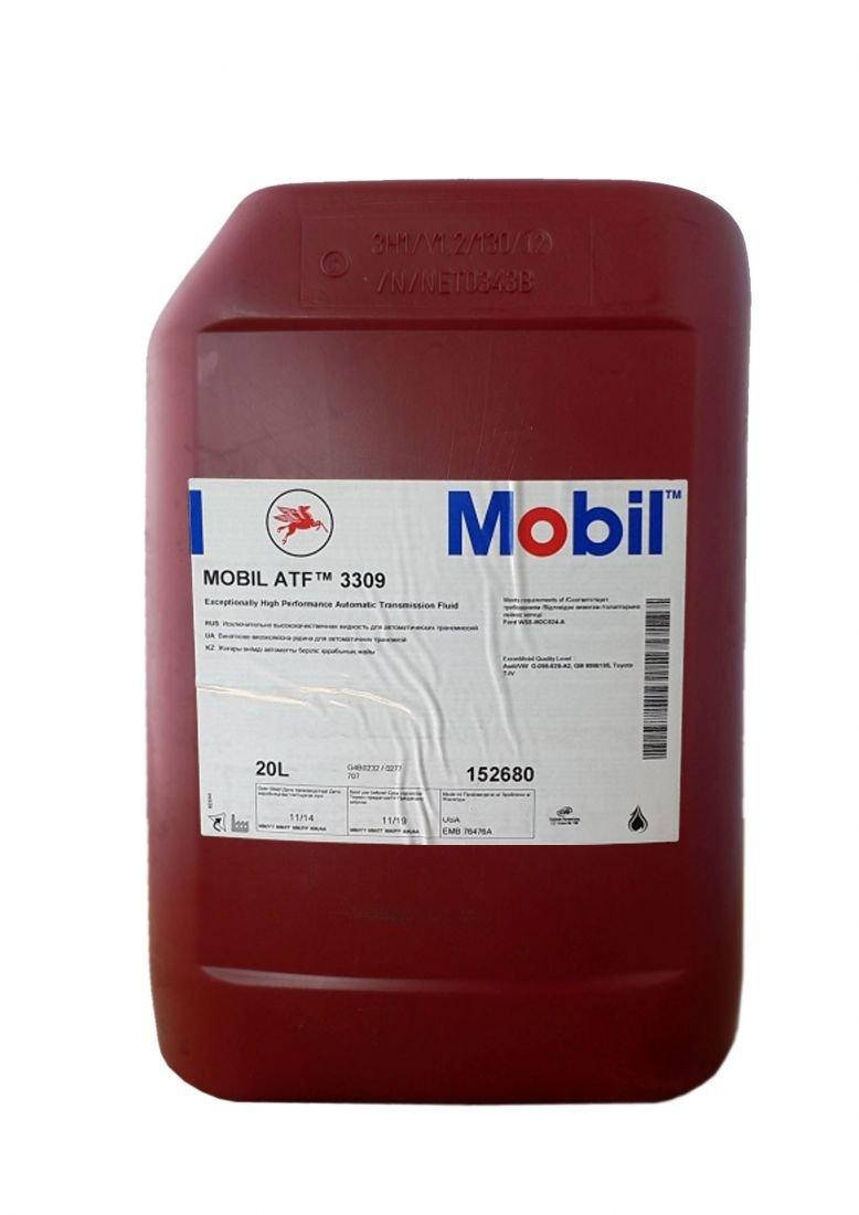 

Трансмиссионное масло Mobil ATF 3309 20л (152680)