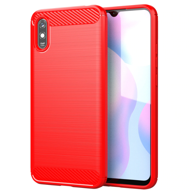 

TPU чехол накладка Urban для Xiaomi Redmi 9A (на ксиоми редми 9а) красный