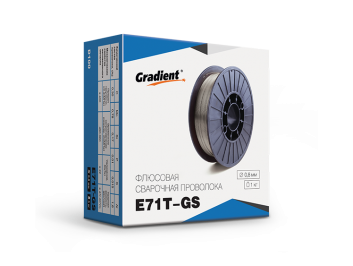 

Сварочная проволока Gradient E71T-8 0,8 мм (катушка 1 кг)
