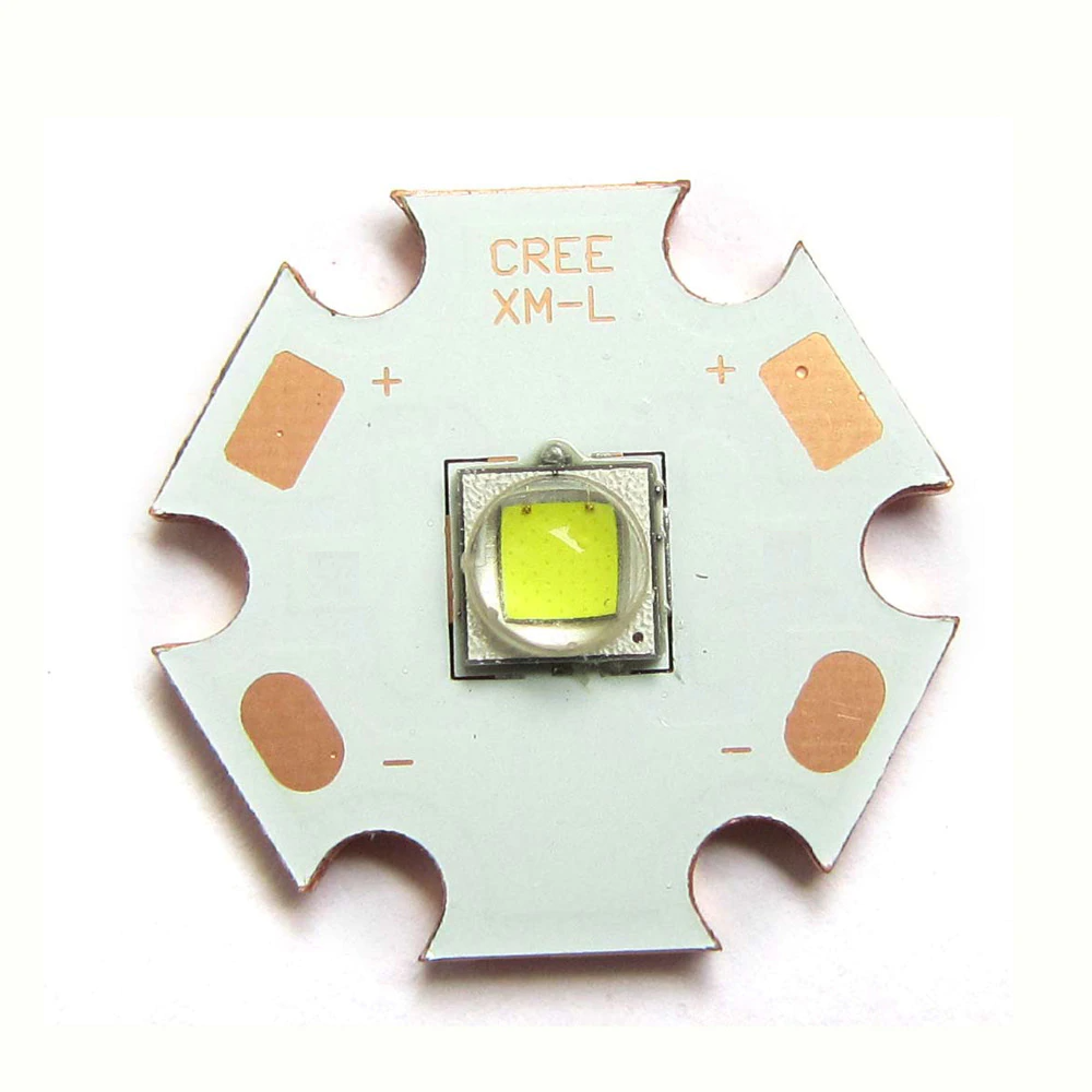 

Светодиод Cree XM-L2 U2-3B 5000K на медной подложке STAR 20mm