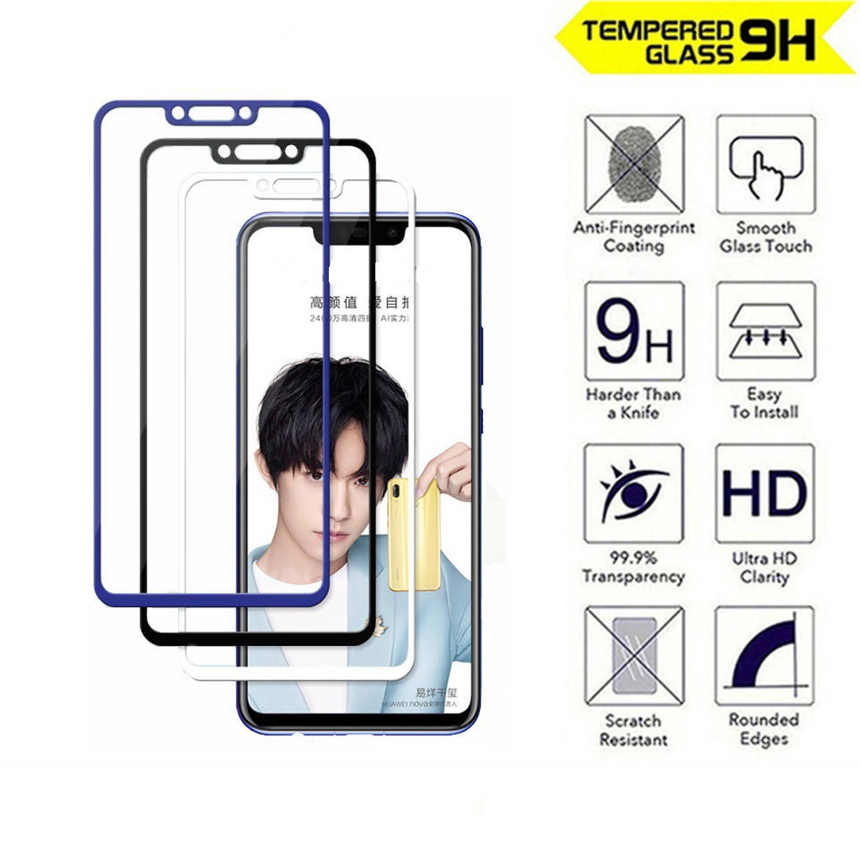 

Защитное стекло для Huawei P Smart Plus (3 цвета)
