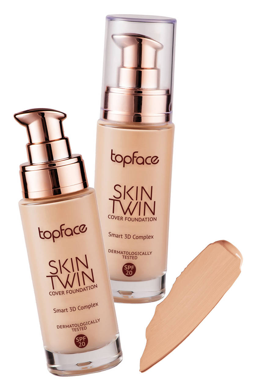 

Тональный крем Topface Skin Twin Cover Foundation PT464 - №4