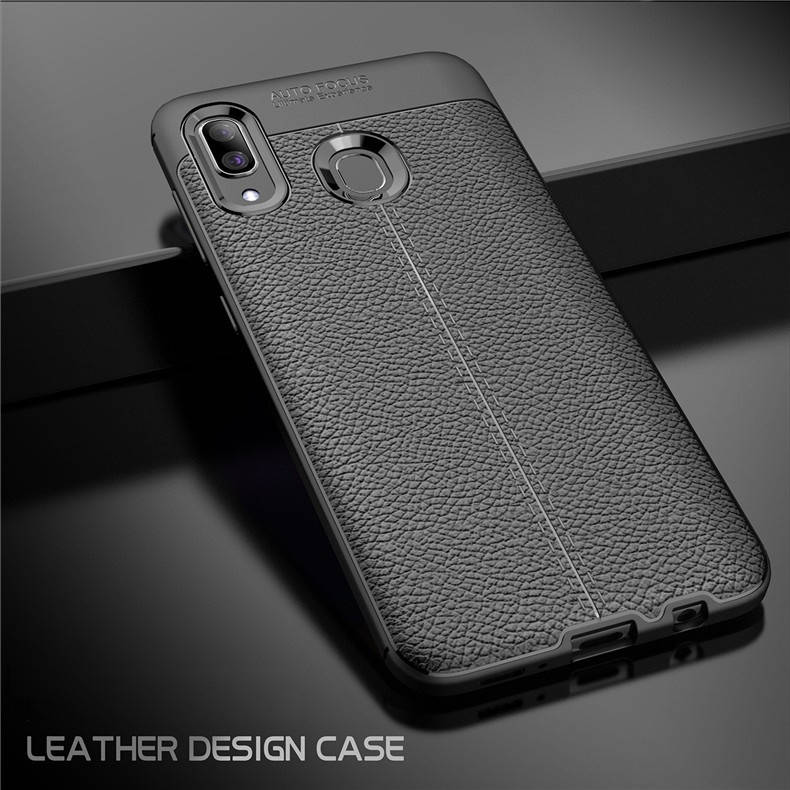 

TPU чехол накладка Tiger для Samsung Galaxy A20 (4 цвета) чёрный