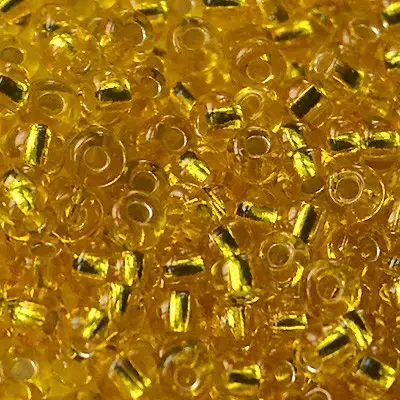 

Чешский бисер Preciosa 10/0 № 87010, блестящий лимонно-желтый, 50 грамм