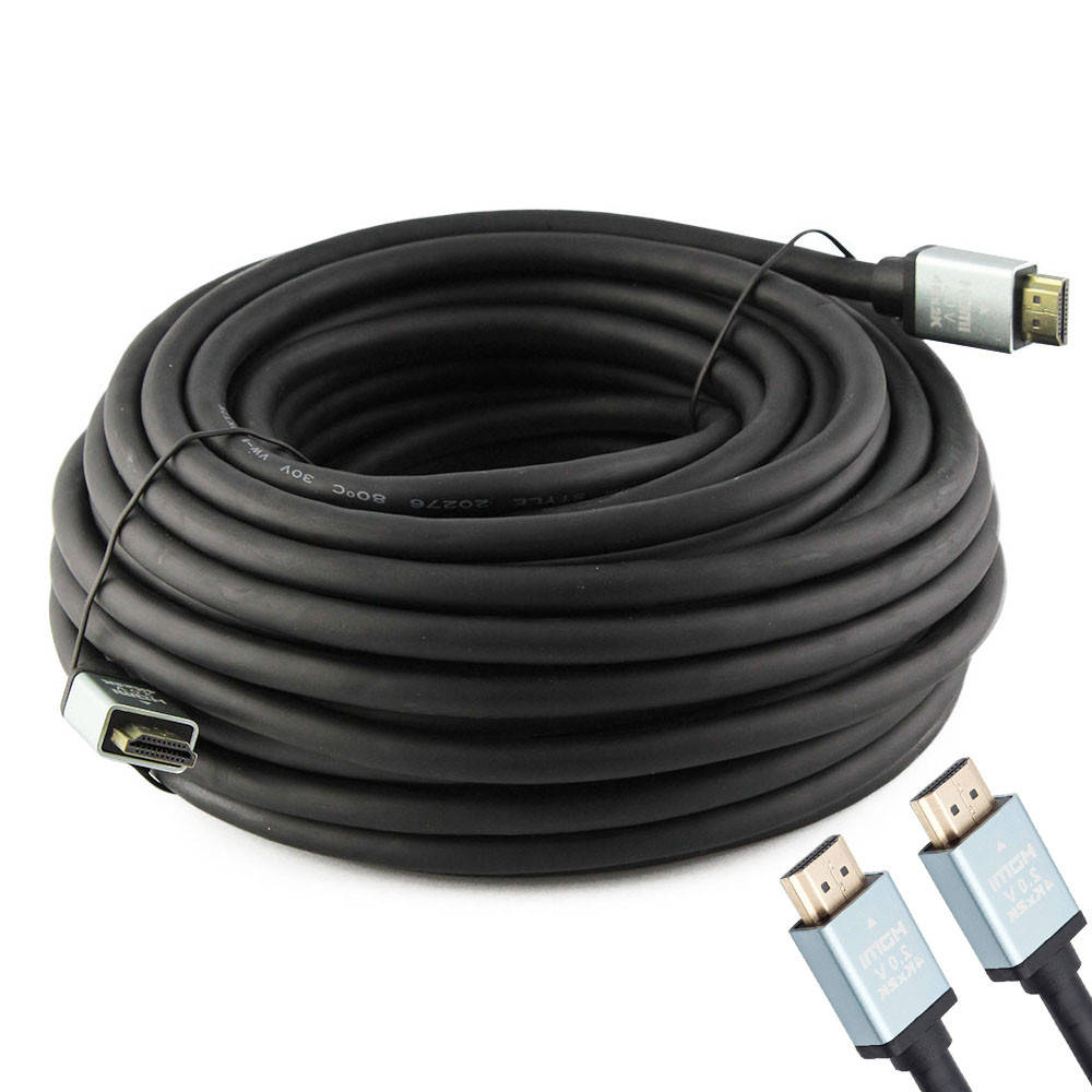 

Кабель HDMI-HDMI для подключения монитора, телевизора 4K 20M / Аудио-видео кабель