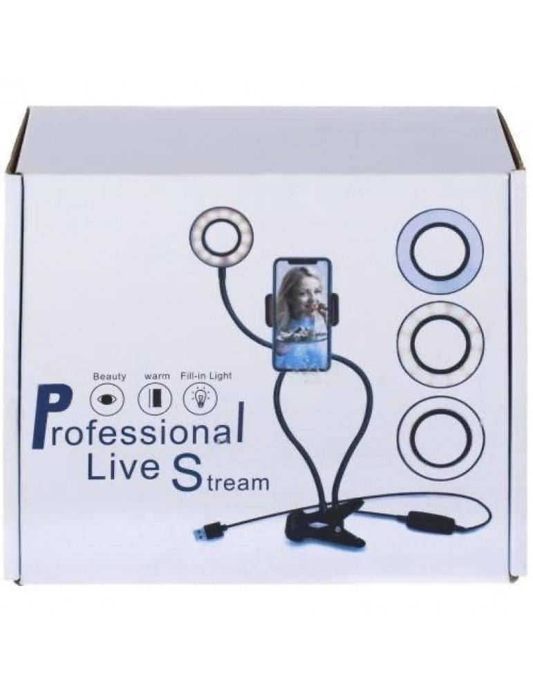 

Кольцевая лампа держатель для телефона Professional Live Stream b