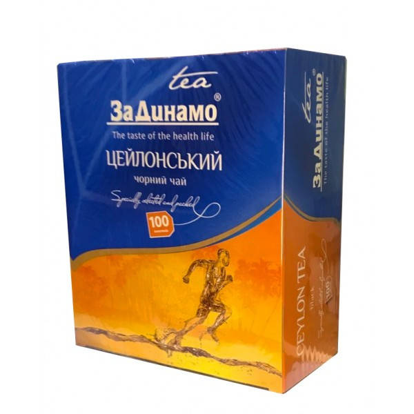 

Чай чорний "За Динамо" 100 пакетів
