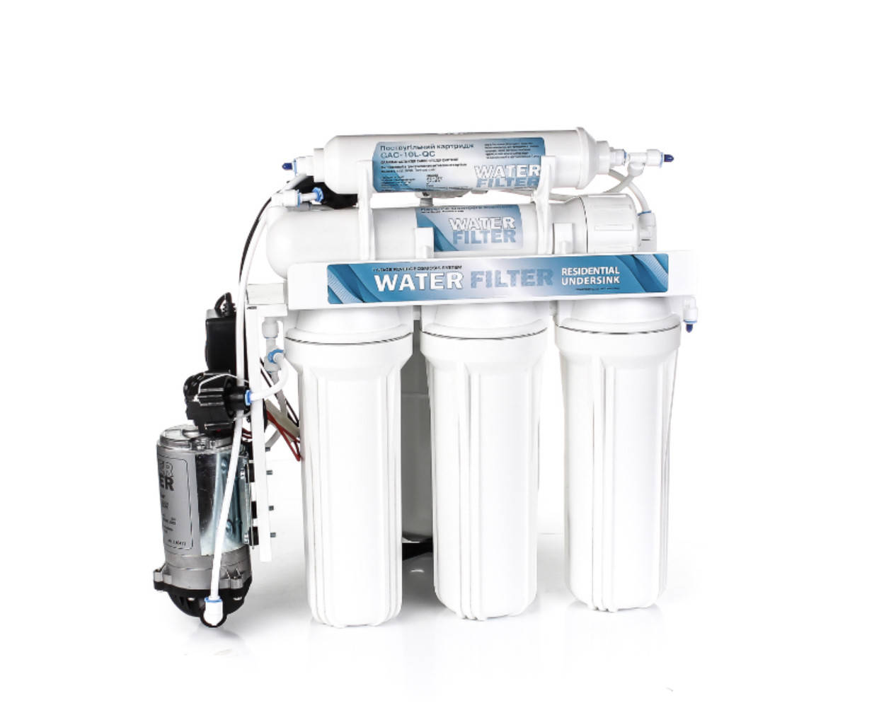 

Фильтр обратного осмоса с помпой Water Filter RO-5Р