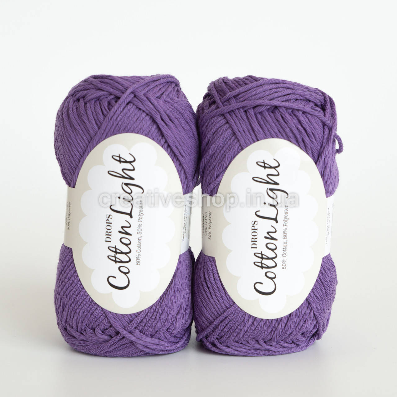 

Пряжа DROPS Cotton Light (цвет 13 violet), Фиолетовый
