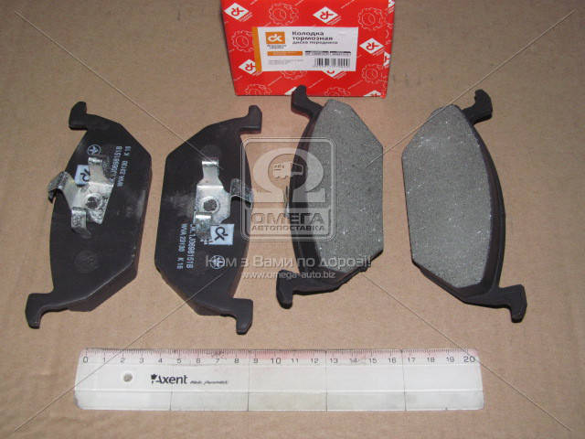 

Колодки тормозные дисковые SKODA FABIA, OCTAVIA, VW GOLF 98- передние