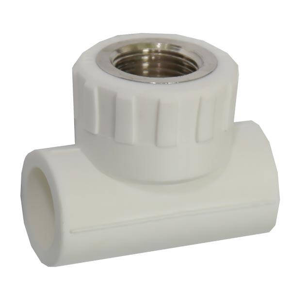 

Тройник SANTAN 20х1/2"х20 с внутренней резьбой, белый