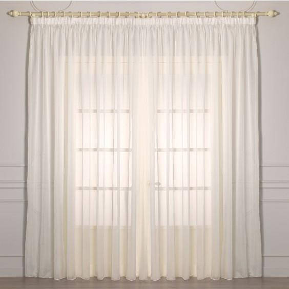 

Тюль шифоновая, цвет беж