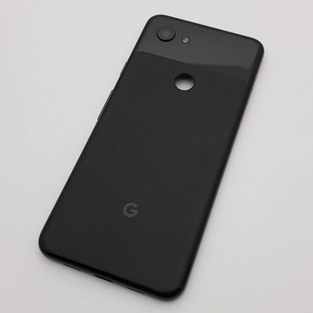 

Крышка Google Pixel 3a черная с кнопками Сервисный оригинал с разборки, Черный