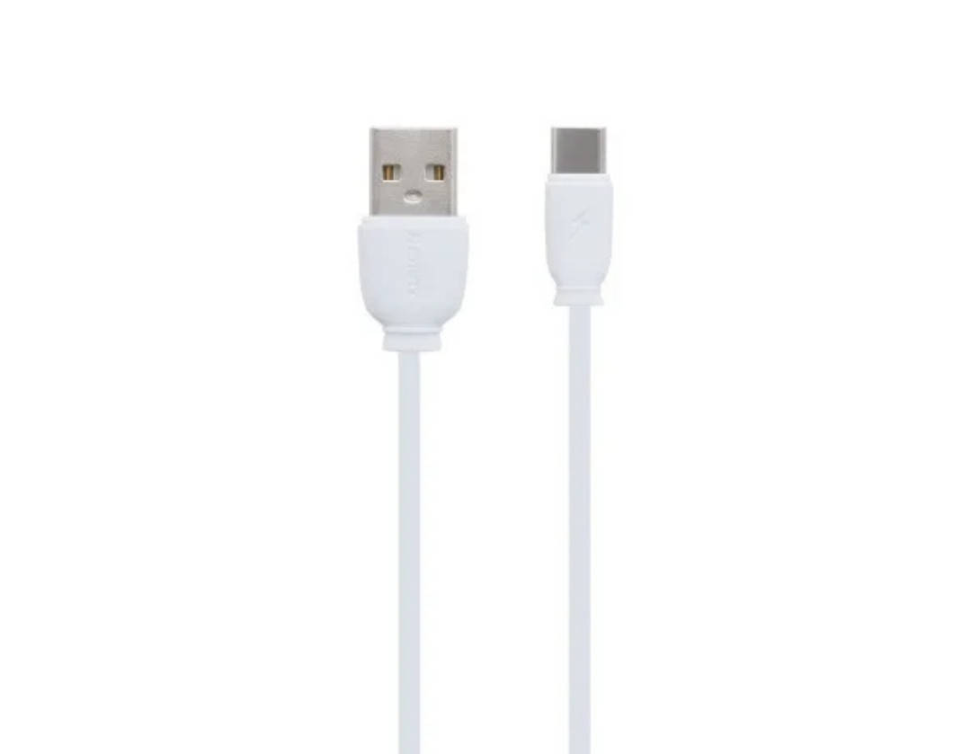 

Type C USB кабель REMAX RC-134a для смартфонів 2.1 A Білий, Белый
