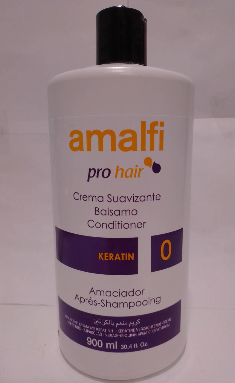 

Бальзам - Кондиционер для волос " Amalfi " Pro Keratina ( для сухих волос ). 900 мл.