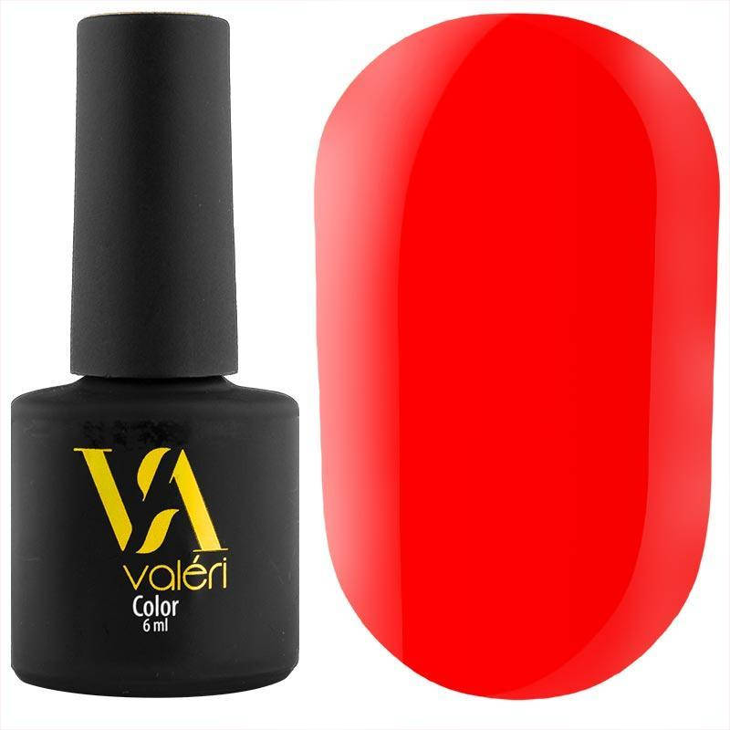 

Гель-лак Valeri №008 (неоновый красный, эмаль), 6 мл