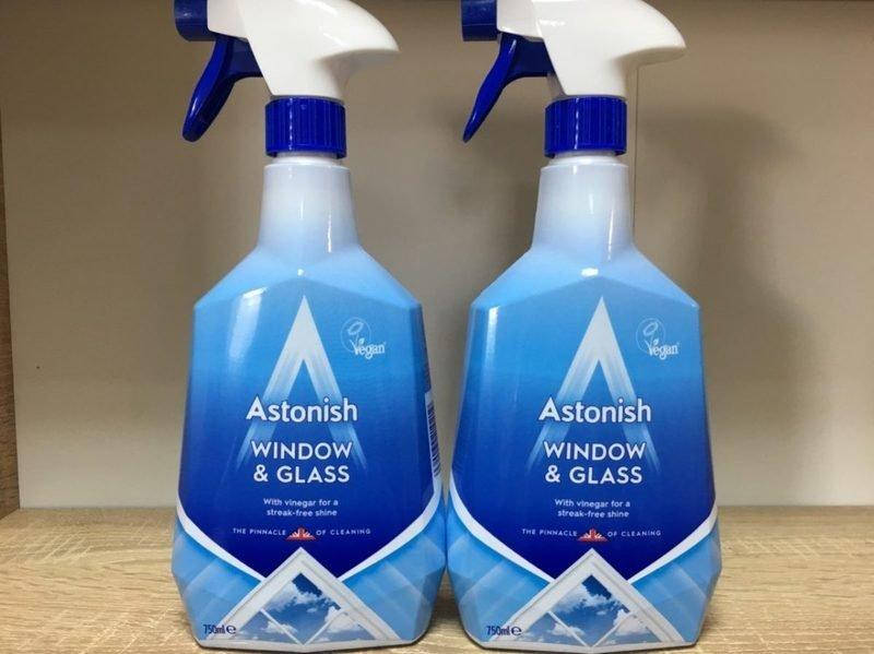 

Спрей для мытья окон и зеркал Astonish window & glass cleaner 750ml