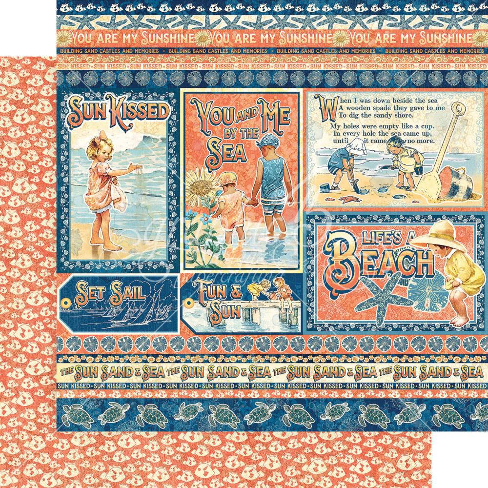 

Папір - Kids At Play - Sun Kissed - Graphic45 - 30x30