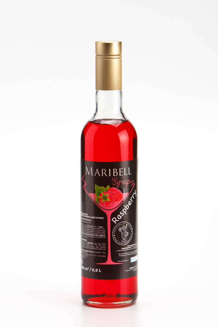 

Сироп Малина Maribell 900 г