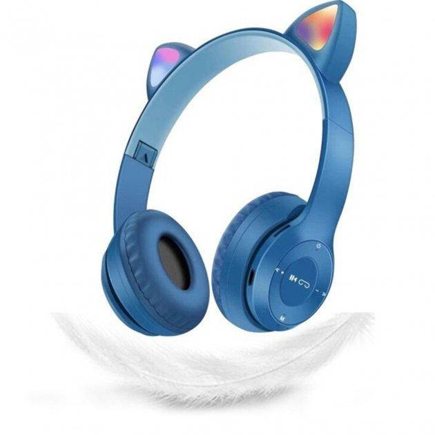 

Безпровідні блютуз навушники Cat Ear Y47 Blue, Синий