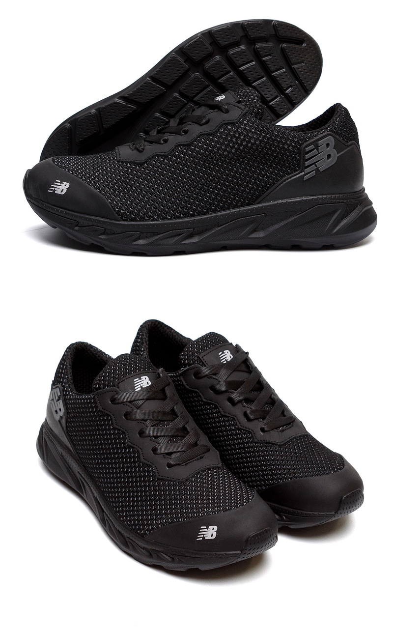 

Мужские летние кроссовки сетка New Balance Clasic Black, Черный