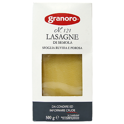 

Лазанья Граноро Granoro №121 500g 12шт/ящ (Код : 00-00000378)