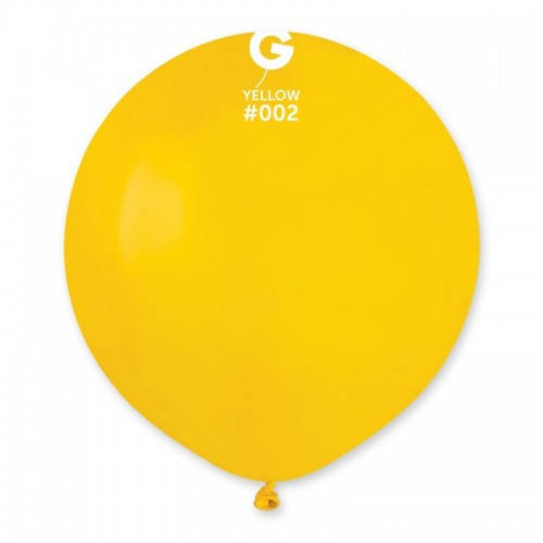 

Латексный шар пастель желтый 19"/ 02 / 48см Yellow