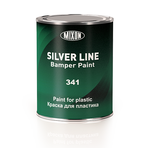 

Краска для пластика MIXON BUMPER PAINT Черная 0,75л, Черный