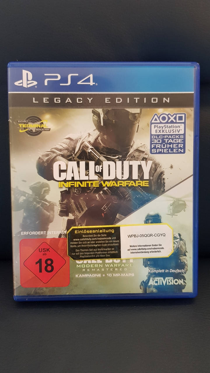 

Ігровий диск для PS4 CALL OF DUTY - INFINITE WARFARE, Б/У