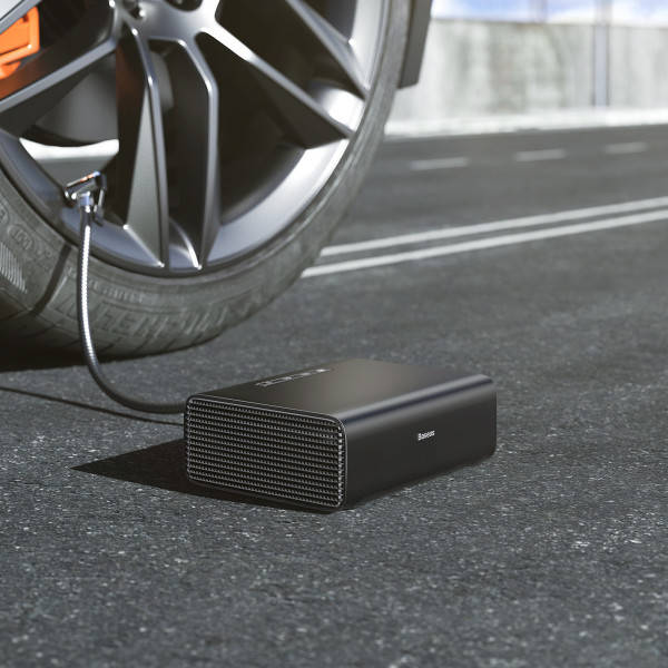 

Автокомпрессор Baseus Smart Inflator Pump Черный