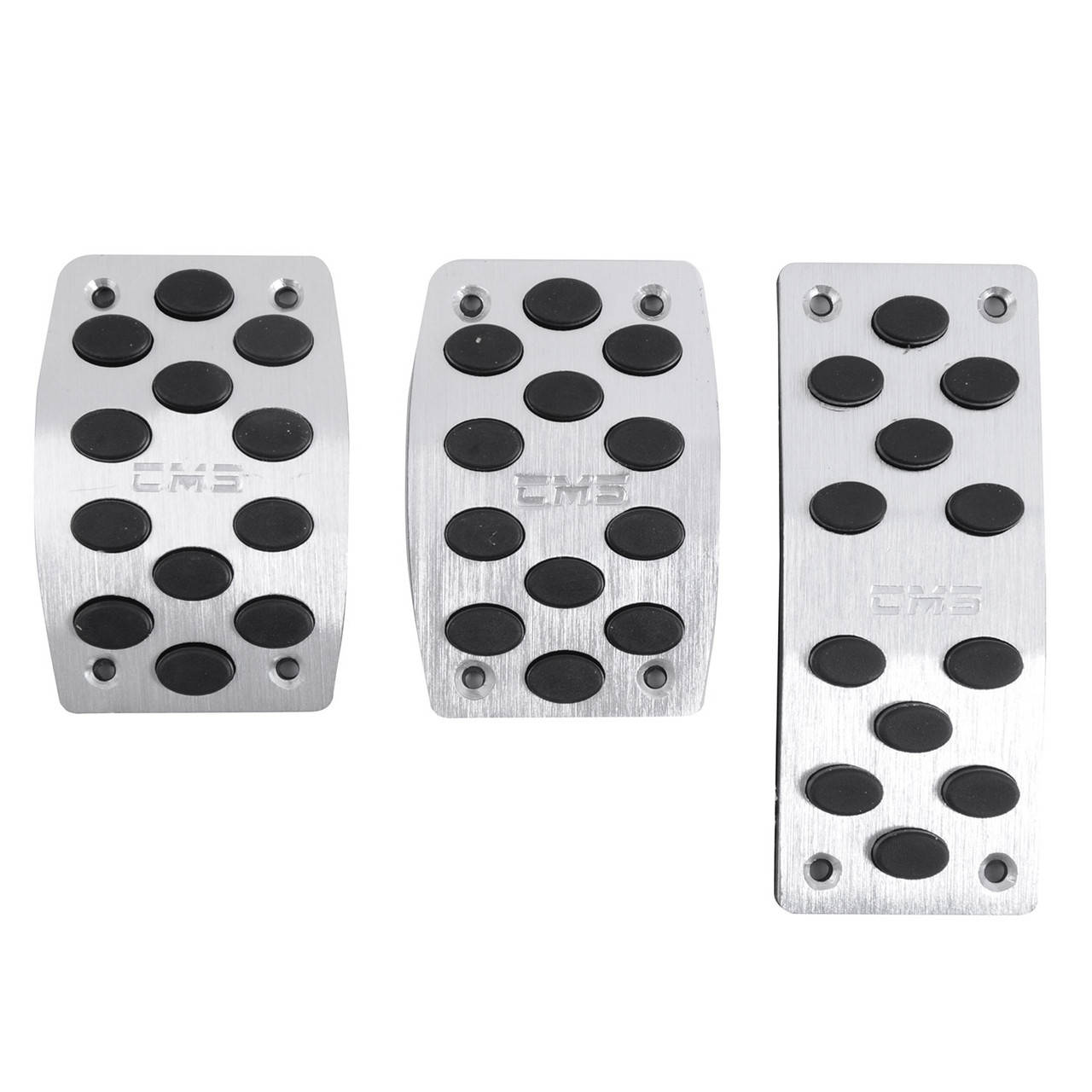 

Накладки на педали Silver/black MT-1 металл Люкс (3701)