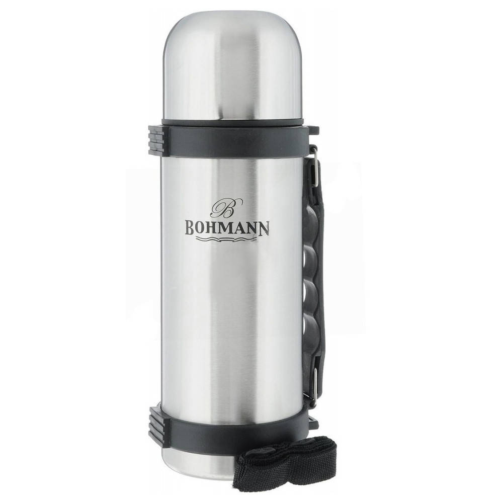 

Термос из нержавеющей стали с ручкой 0.75 л. Bohmann BH 4175, Серебристый
