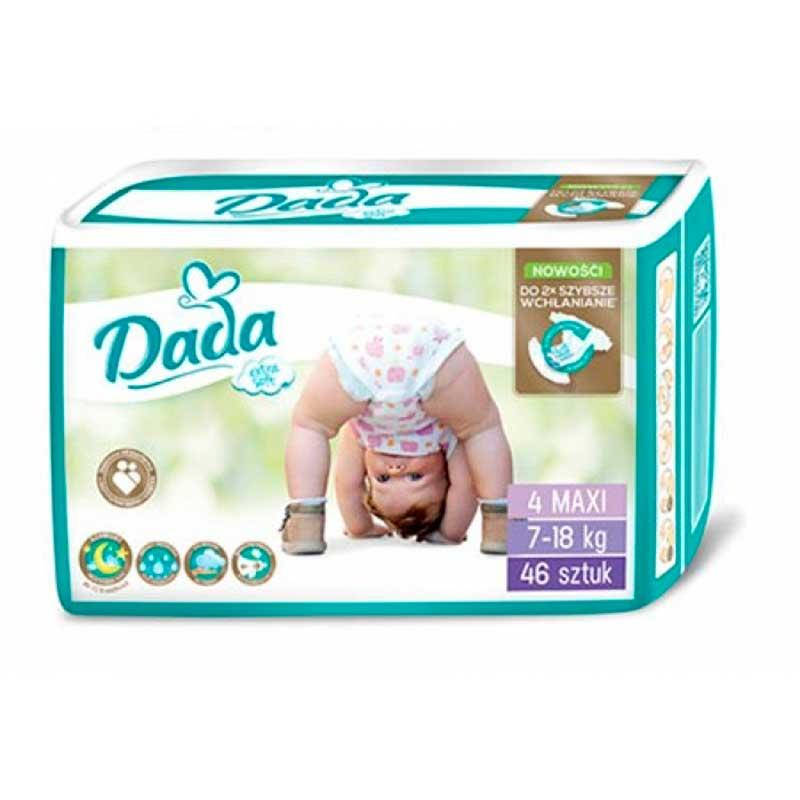 

Подгузники "Dada extra soft " 4 (7-18 кг) 46 шт, Алый