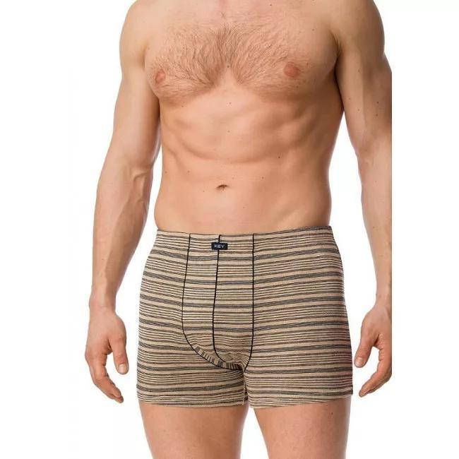 

Трусы-шорты мужские KEY MXH-301 B20, хлопок XXL бежевый, Голубой