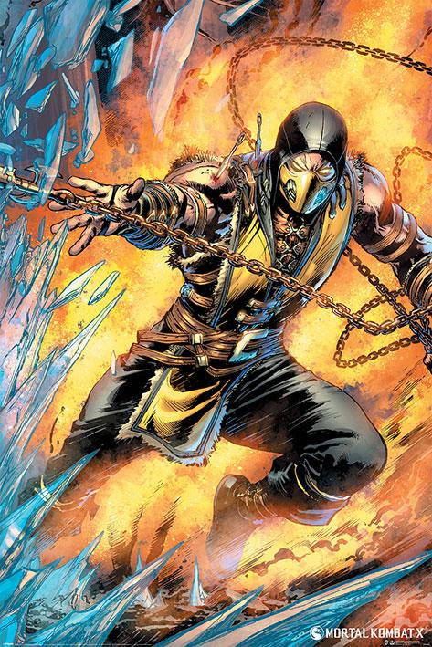 

Постер плакат "Мортал Комбат (Скорпион) / Mortal Kombat (Scorpion)" (ps-103231)