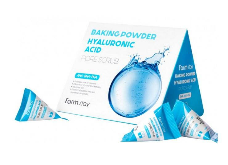 

Скраб для лица FarmStay Hyaluronic Acid Pore Scrub очищающий 7 г