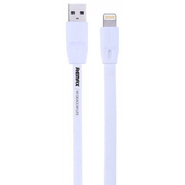 

Кабель Remax Full Speed Lightning 2m (White) [22641], Белый