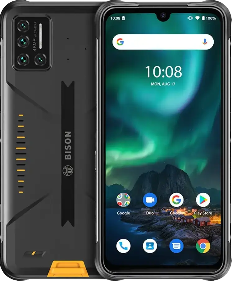 

Защищенный смартфон 6/128 Гб Umidigi Bison NFC камера 74 Mpx
