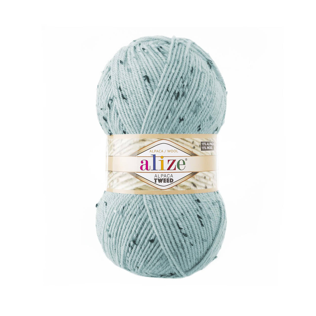 

Alpaca Tweed 522 мятный