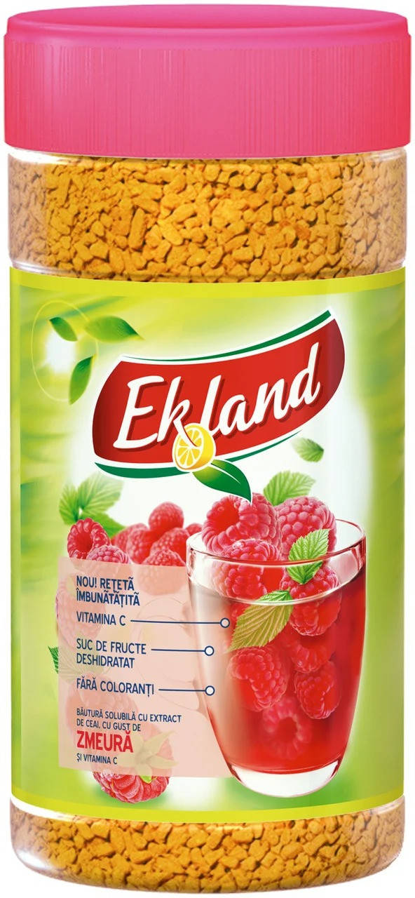 

Растворимый чай Ekland со вкусом малины гранулированный 350 г