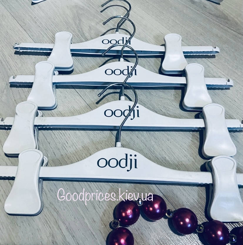 

Вешалки тремпеля с прищепками для брюк и юбок Oodji, Белый