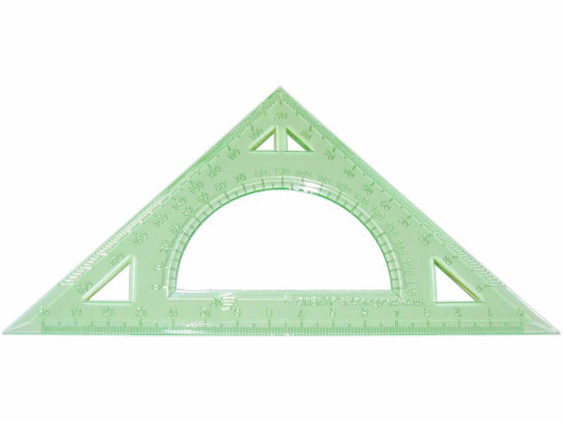 

Угольник пластиковый, У-150г, Спектр-канцпласт, 511398