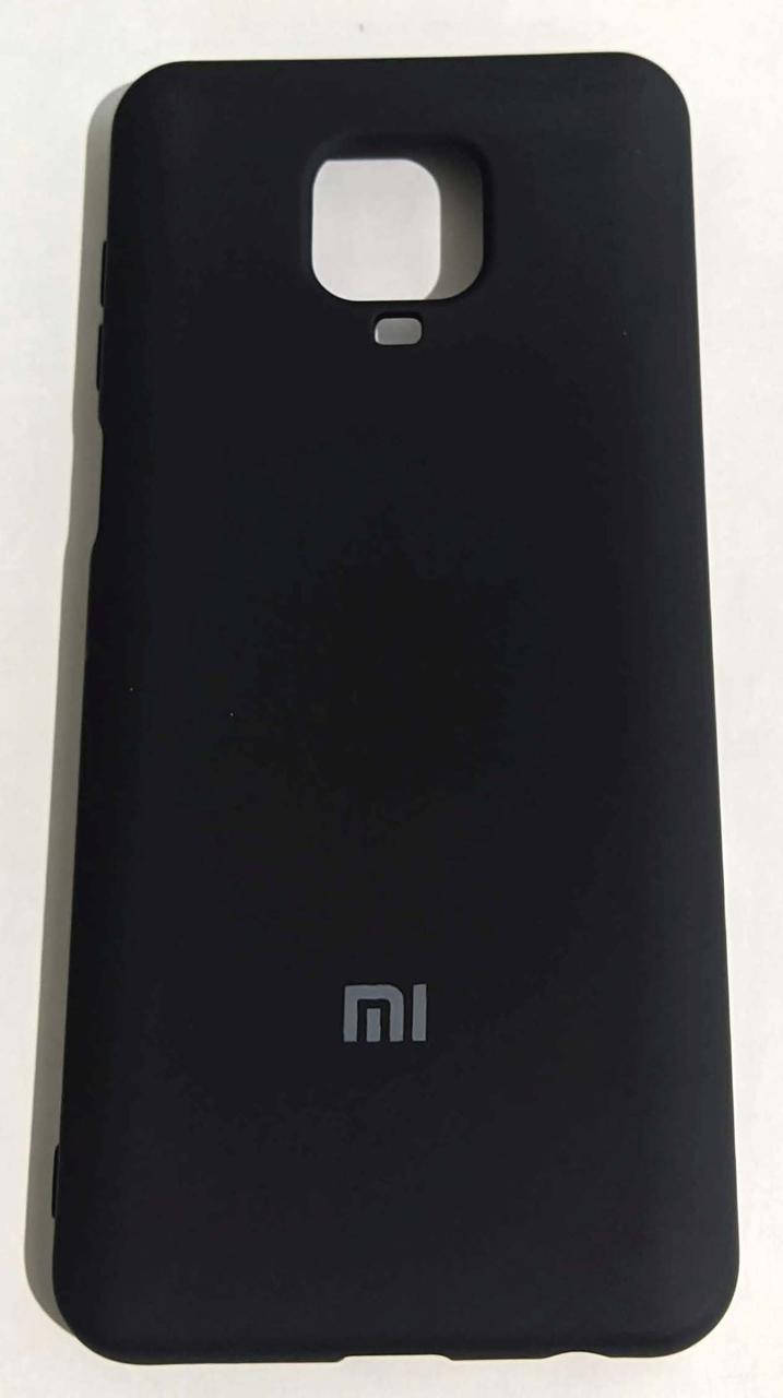 

Силиконовый чехол "Original Silicone Case" для Xiaomi Redmi Note 9S Black, Черный